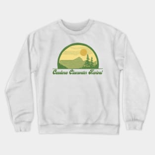 Creedence Clearwater Revival / Retro Style Sunset Design Crewneck Sweatshirt